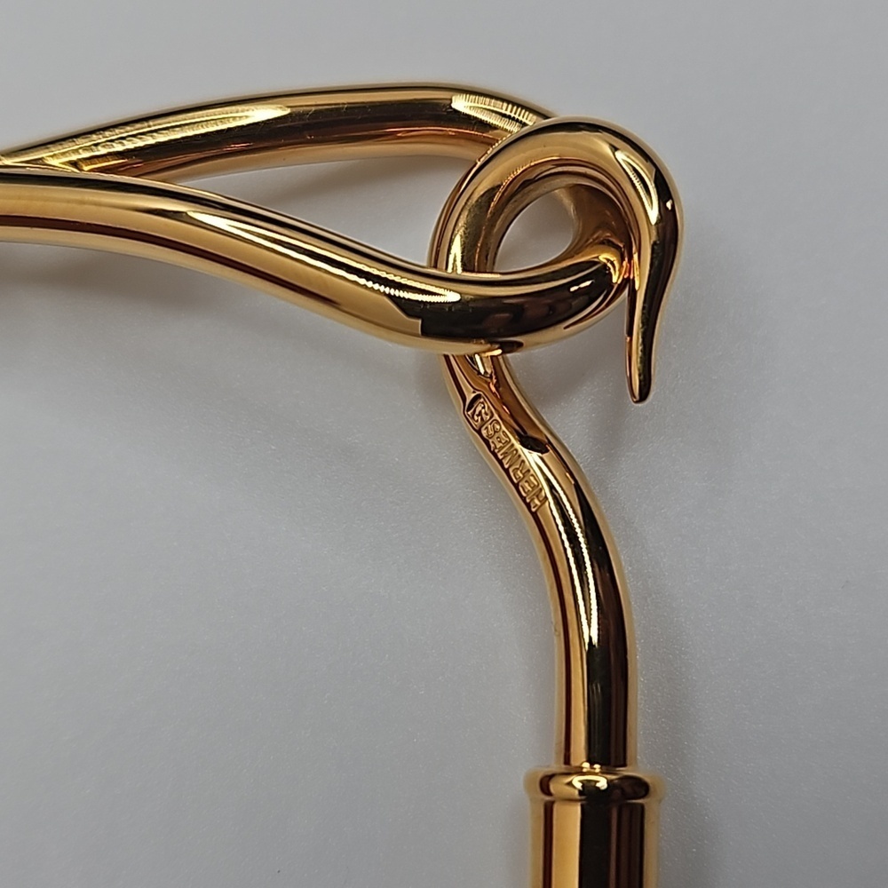 Hermes Gold and Brown Bracelet - Picture 3 of 4